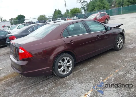 2012 Ford Fusion Se from USA, damaged, VIN 3FAHP0HA1CR171619